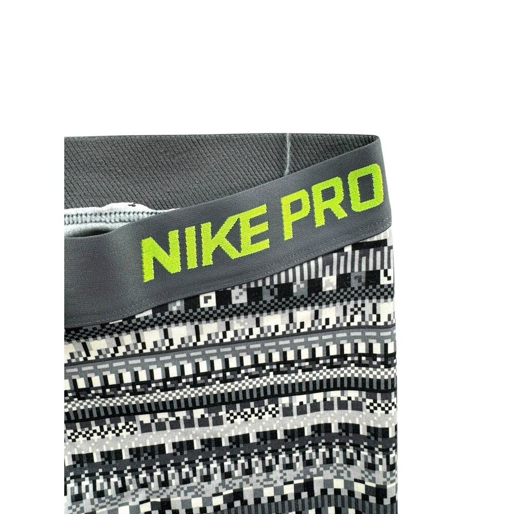 Nike Pro Hyperwarm Leggings Womens Large Dri-FIT Patterned Thermal Pants NWT - Picture 12 of 14